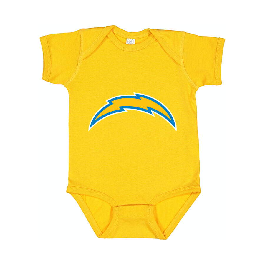 Los Angeles Chargers Baby Romper Onesie - Yellow