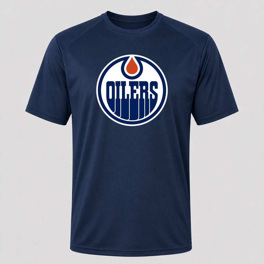 Men's Edmonton Oilers Performance T-Shirt - Navy