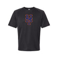 New York Mets Polyester T-Shirt - Black