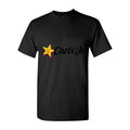 Men's Carls Jr Logo Cotton T-Shirt - Black