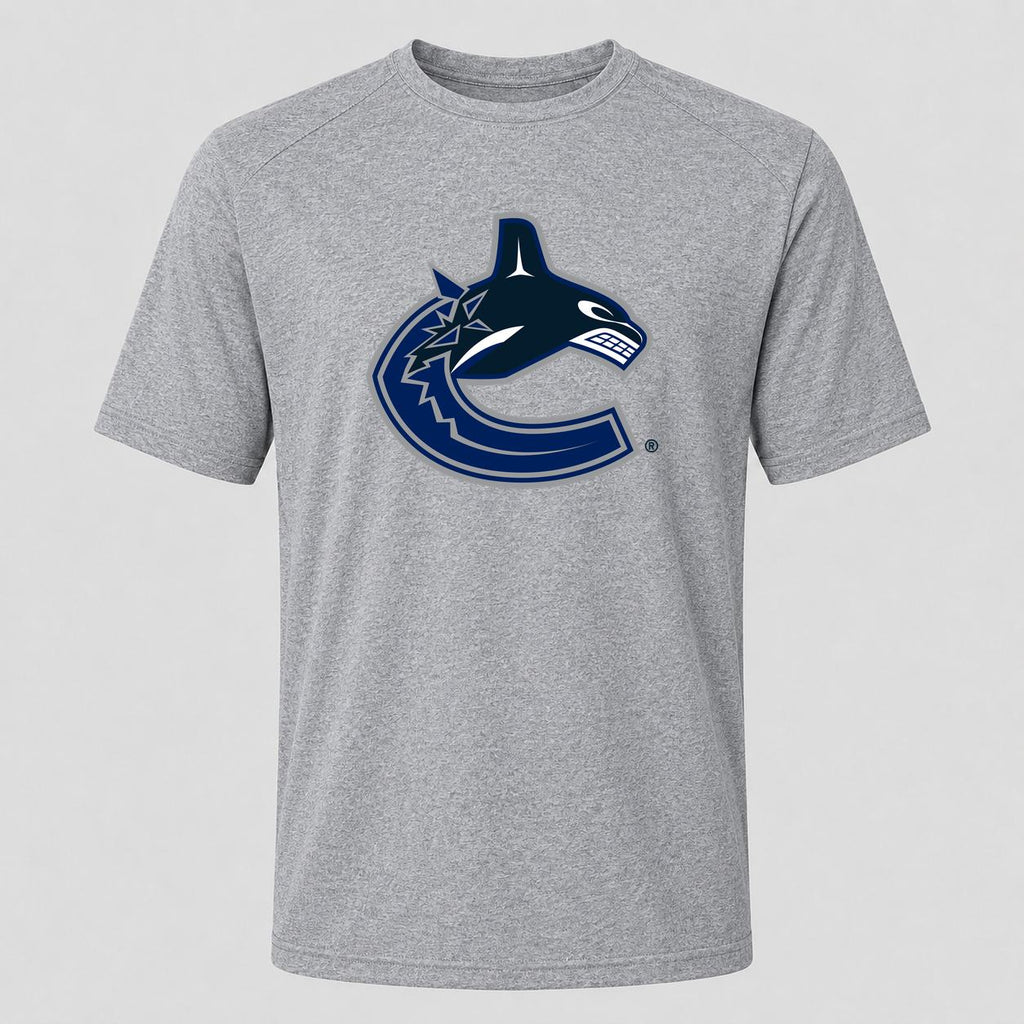 Men's Vancouver Canucks Performance T-Shirt - Gray