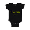Panera Bread Baby Romper Onesie - Black
