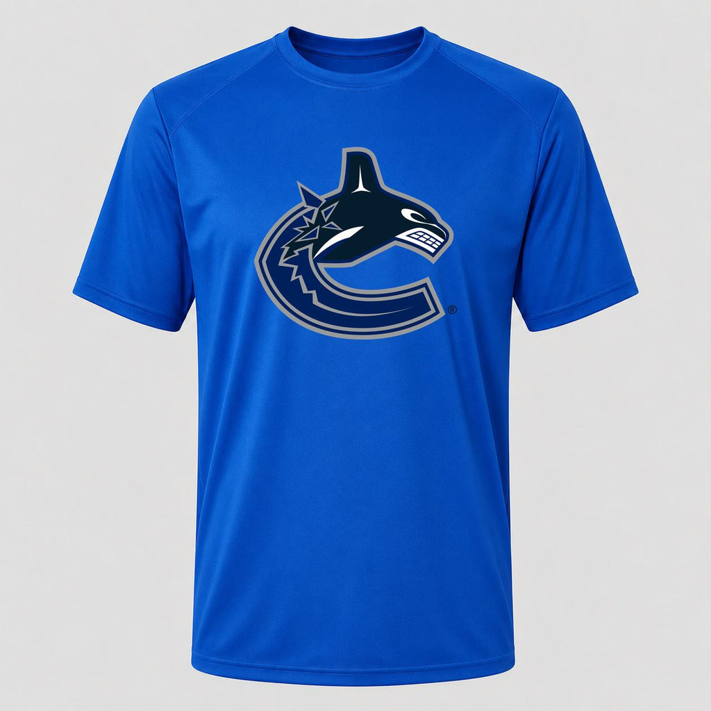 Men's Vancouver Canucks Performance T-Shirt - Royal Blue