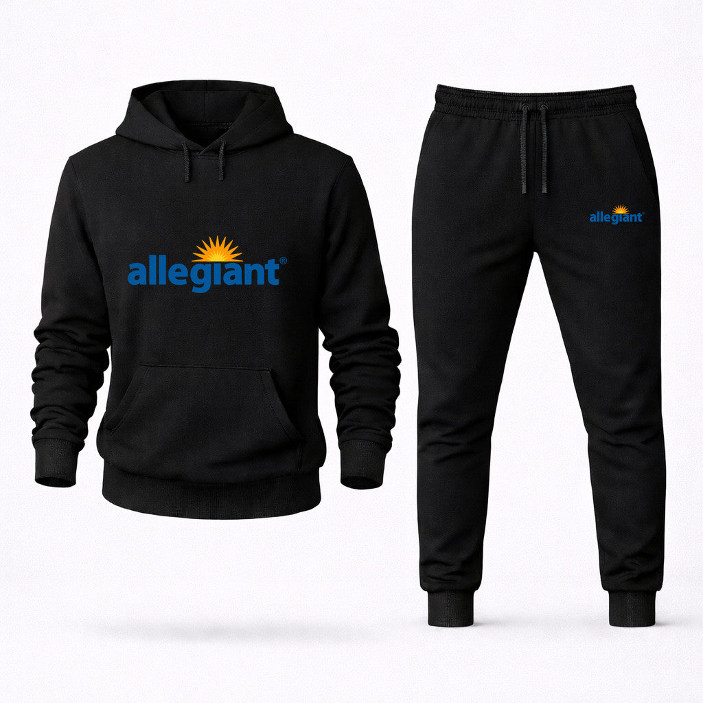 Allegiant Air Hoodie and Joggers Set - Black
