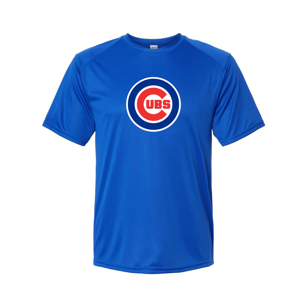 Chicago Cubs Polyester T-Shirt - Royal Blue