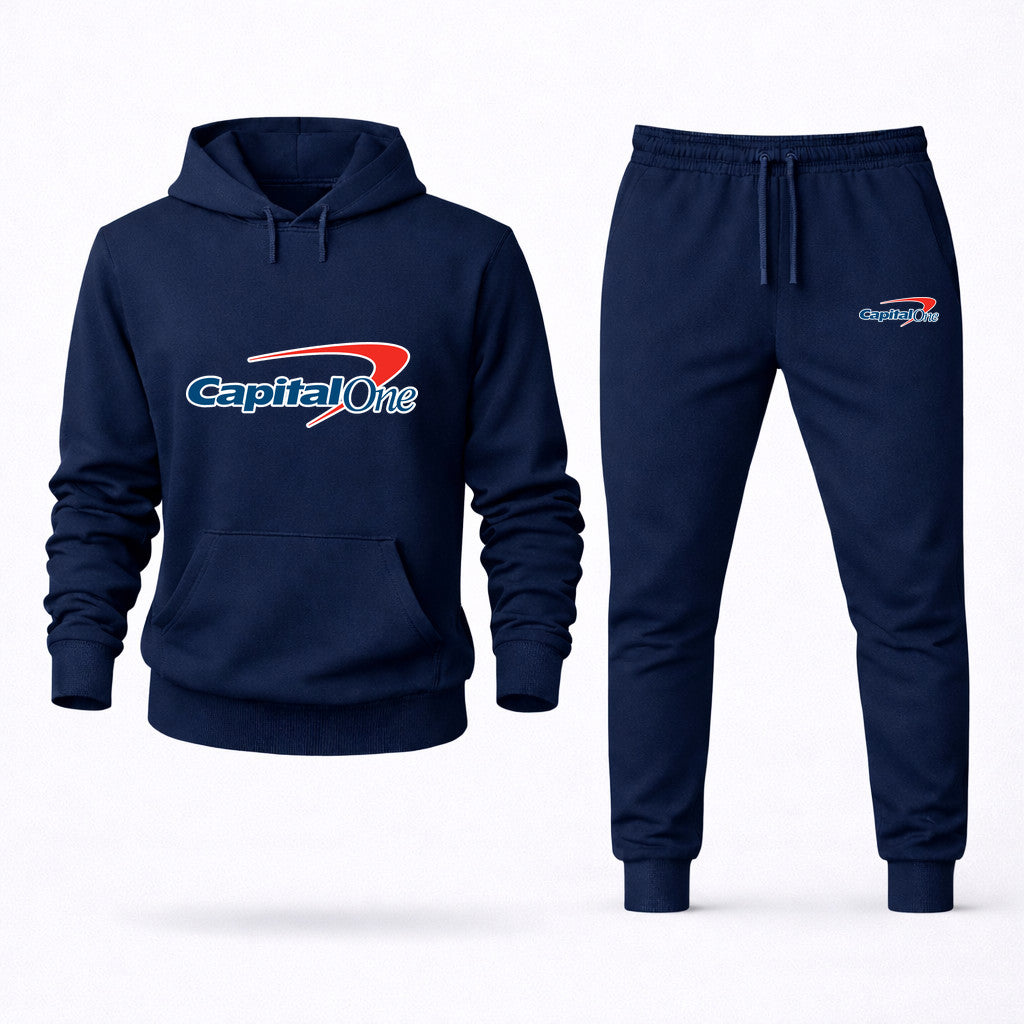 Capital One Hoodie and Joggers Set - Navy