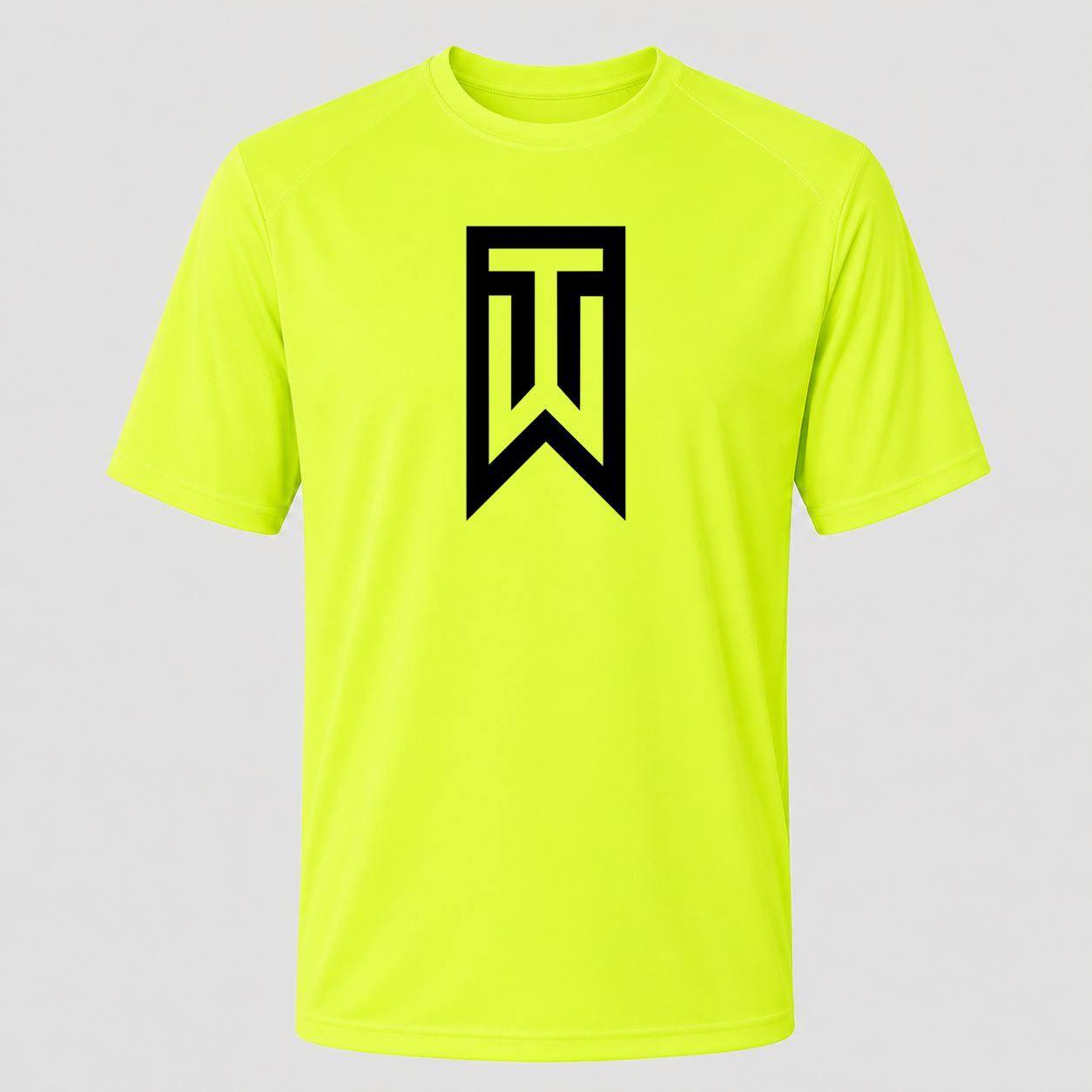 Men's Tiger Woods Performance T-Shirt - Safety Green