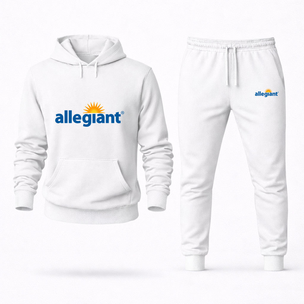 Allegiant Air Hoodie and Joggers Set - White