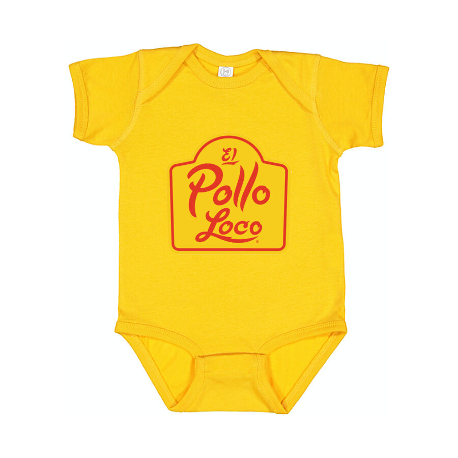 El Pollo Loco Baby Romper Onesie - Yellow