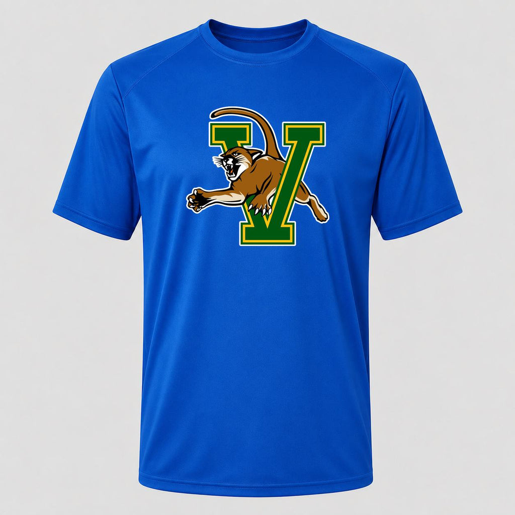 Men's Vermont Catamounts Performance T-Shirt - Royal Blue