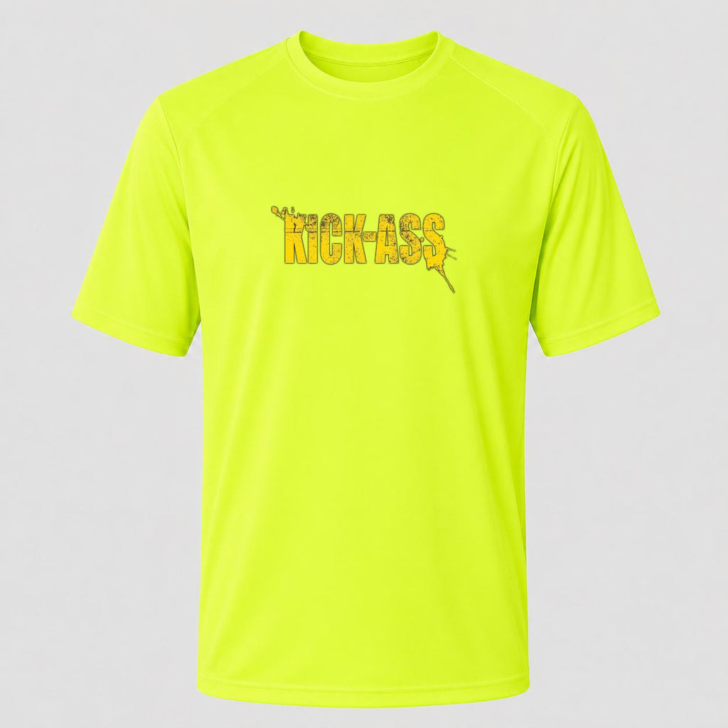Men's Kick-Ass Performance T-Shirt - Safety Green