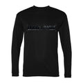 Men's Linkin Park Polyester Long Sleeve T-Shirt - Black