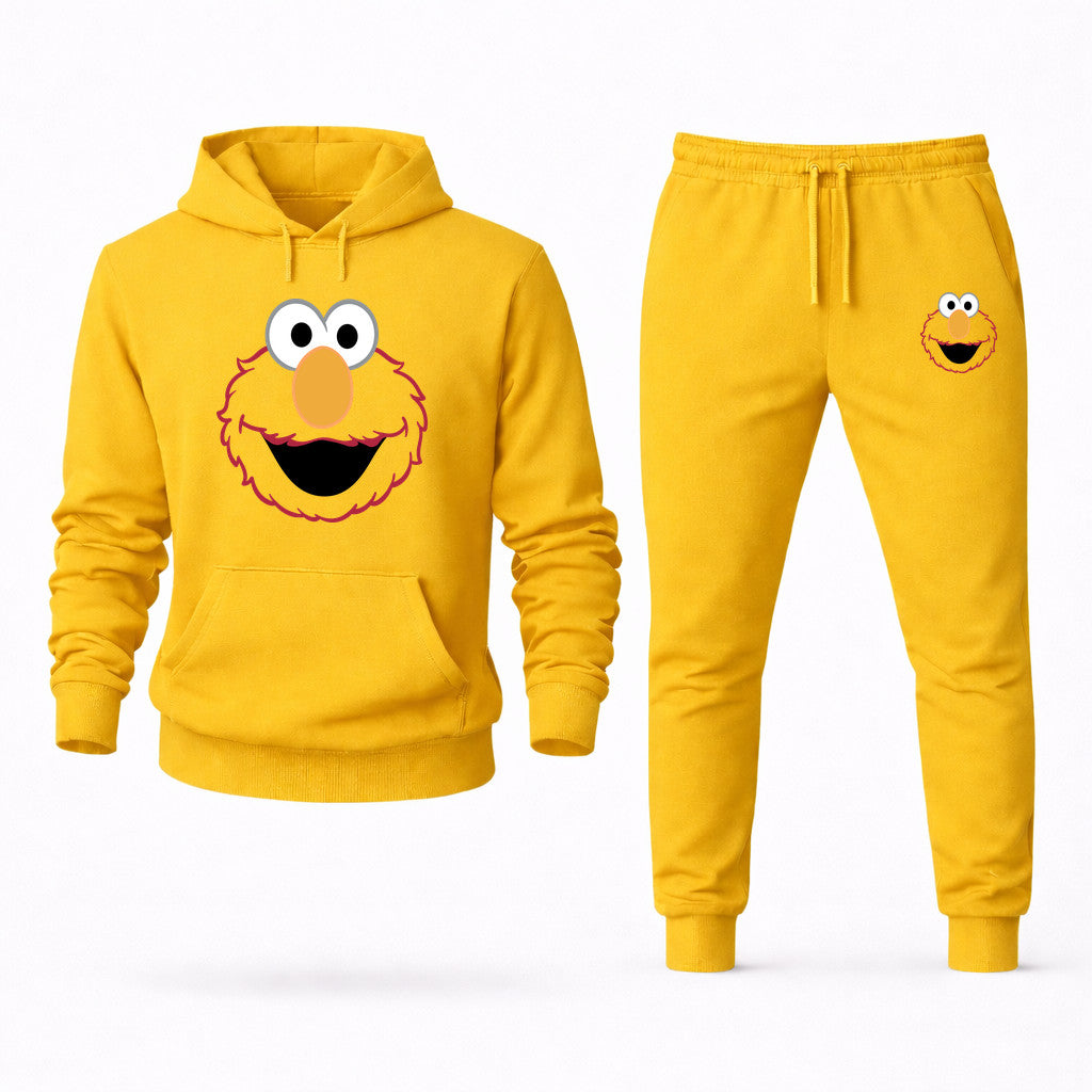 Elmo Hoodie and Joggers Set - Yellow
