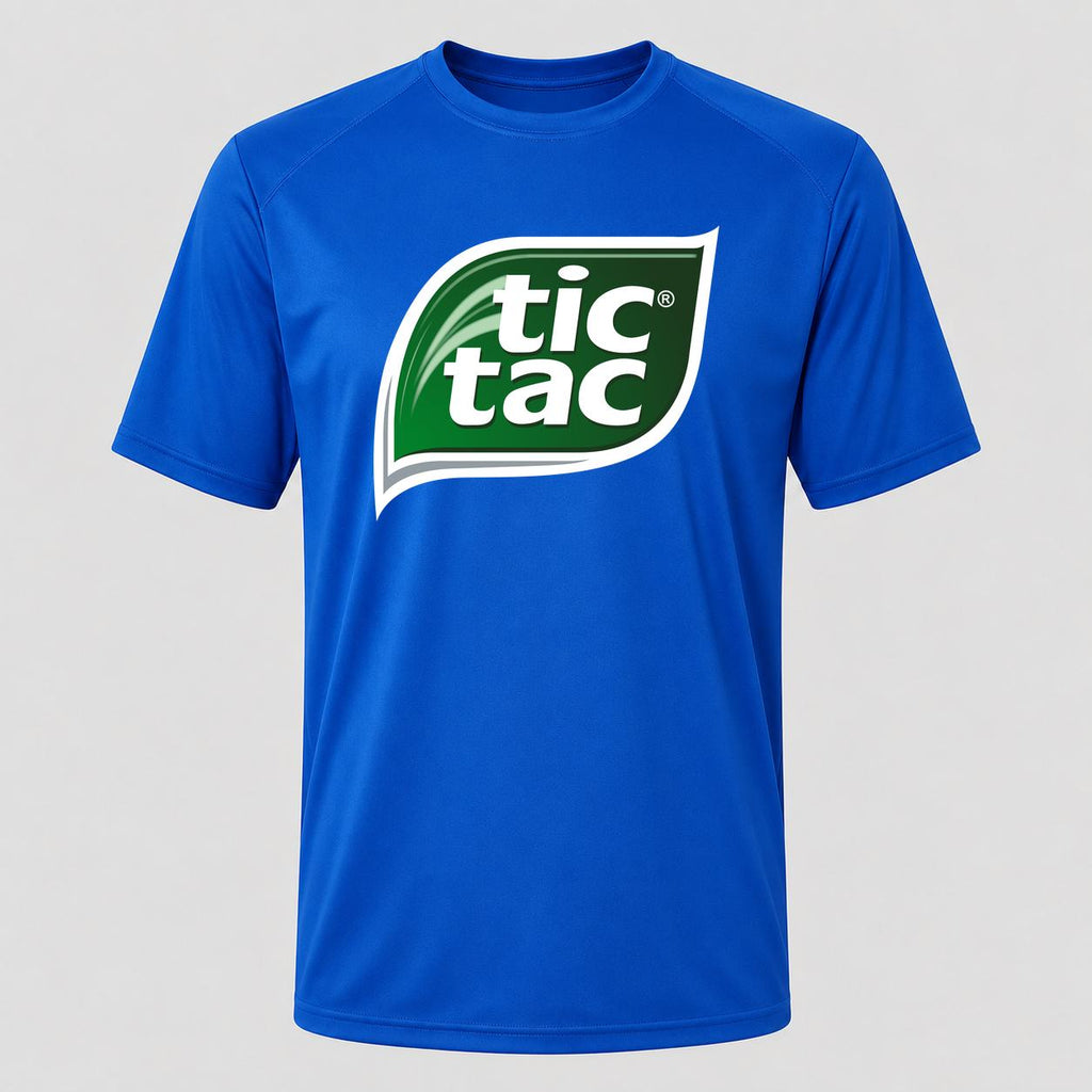 Men's Tic Tac Performance T-Shirt - Royal Blue