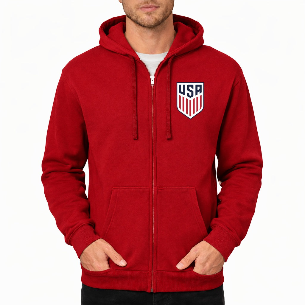 Men's Fifa USA Zipper Hoodie