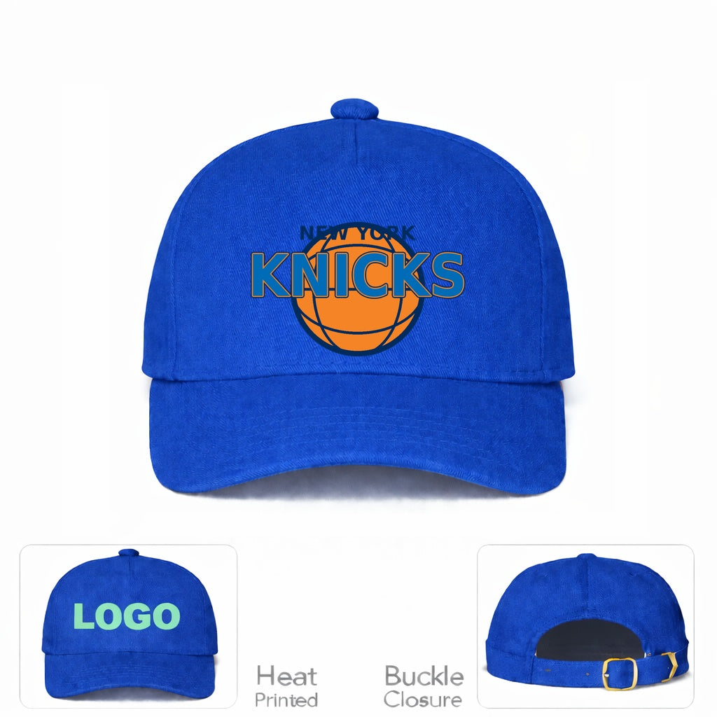 NBA New York Knicks Dad Baseball Cap Adjustable Buckle Hat