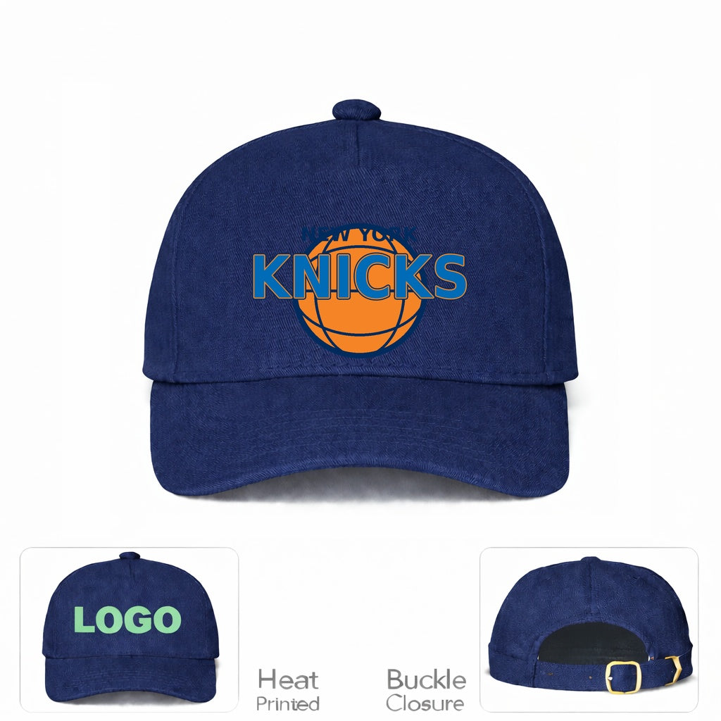 NBA New York Knicks Dad Baseball Cap Adjustable Buckle Hat