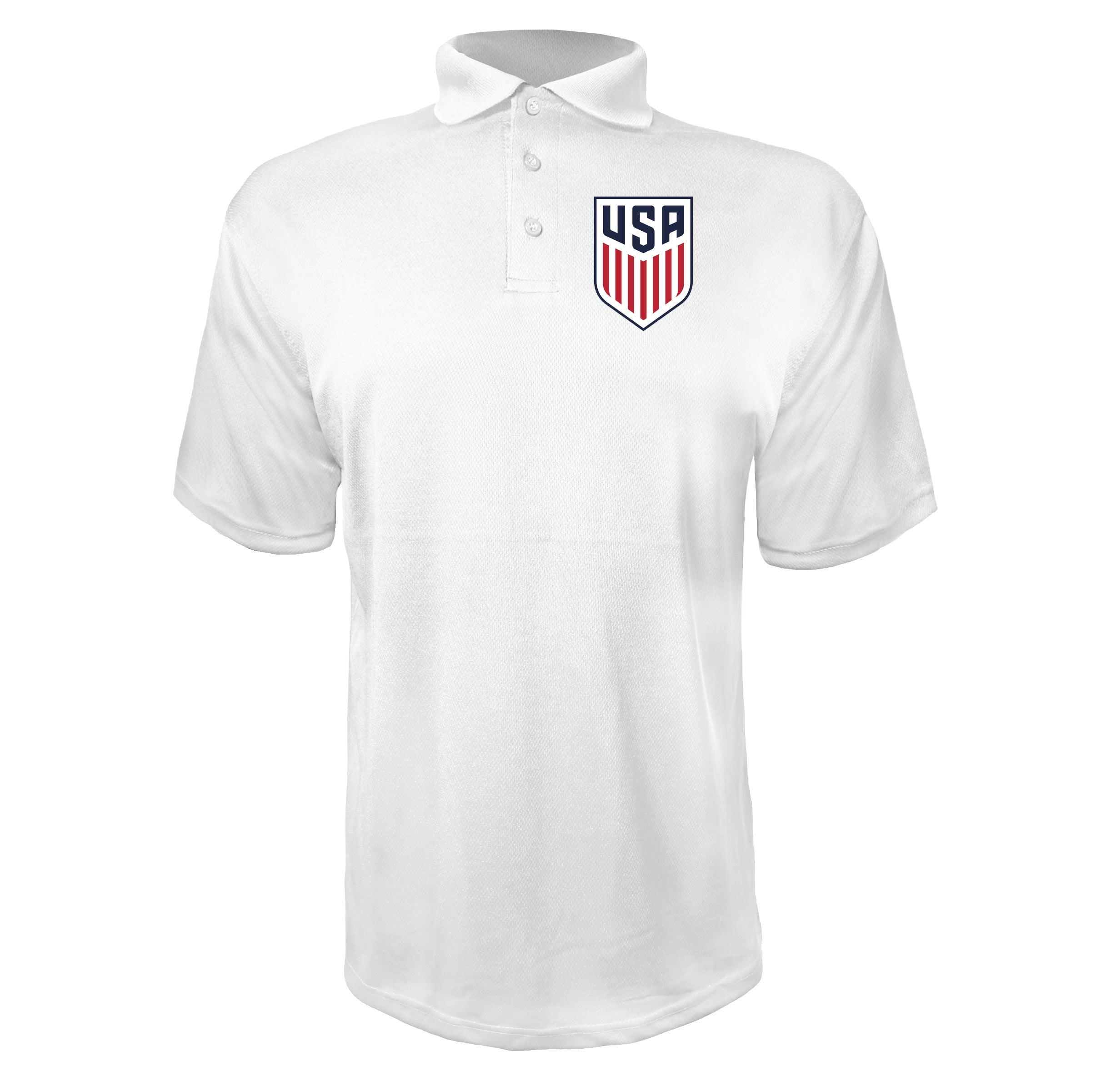 Men's Fifa USA Polyester Polos