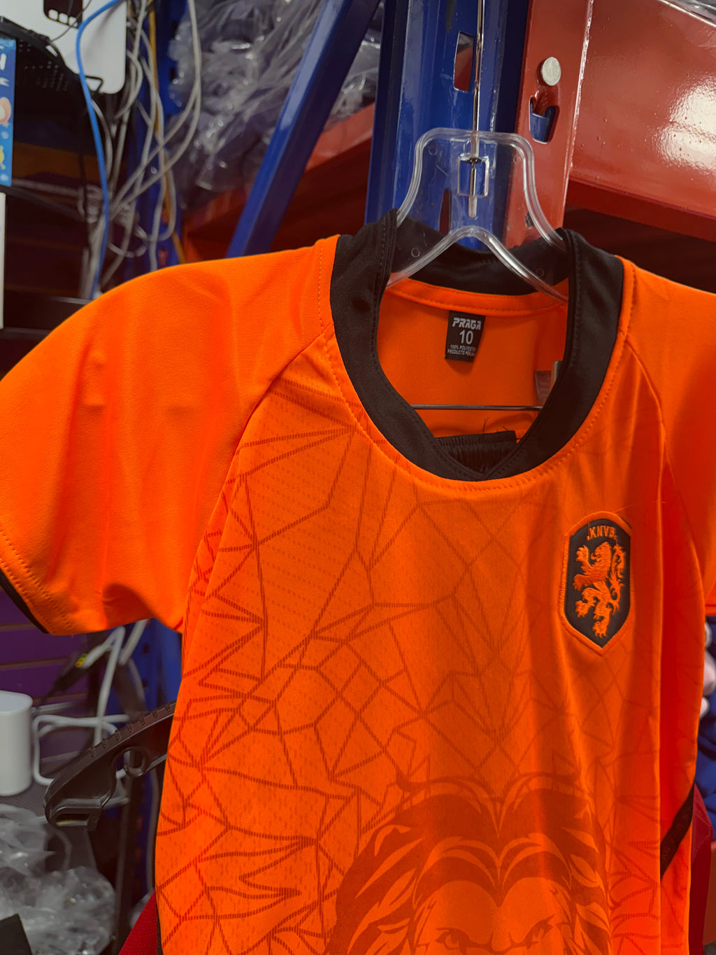 Kid’s Netherlands Soccer Jersey Set