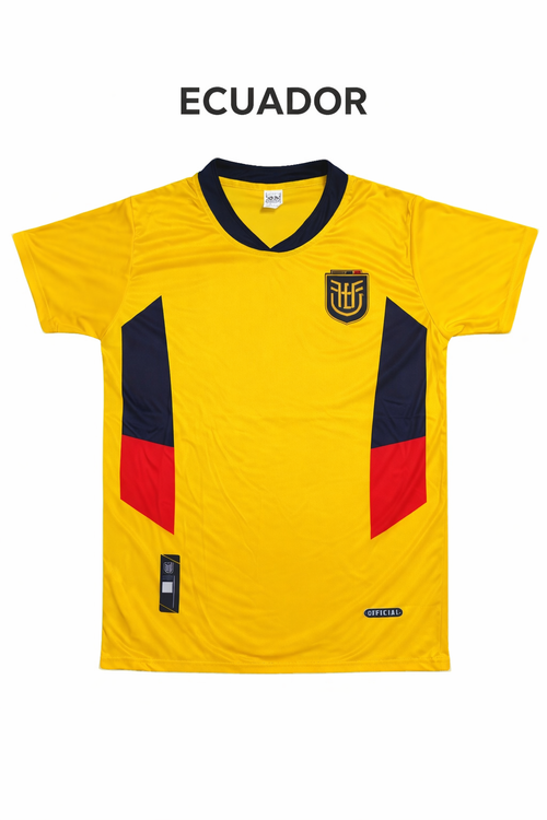 Men's Fifa World Cup 2026 Ecuador Soccer Jersey