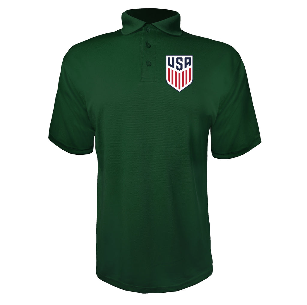 Men's Fifa USA Polyester Polos