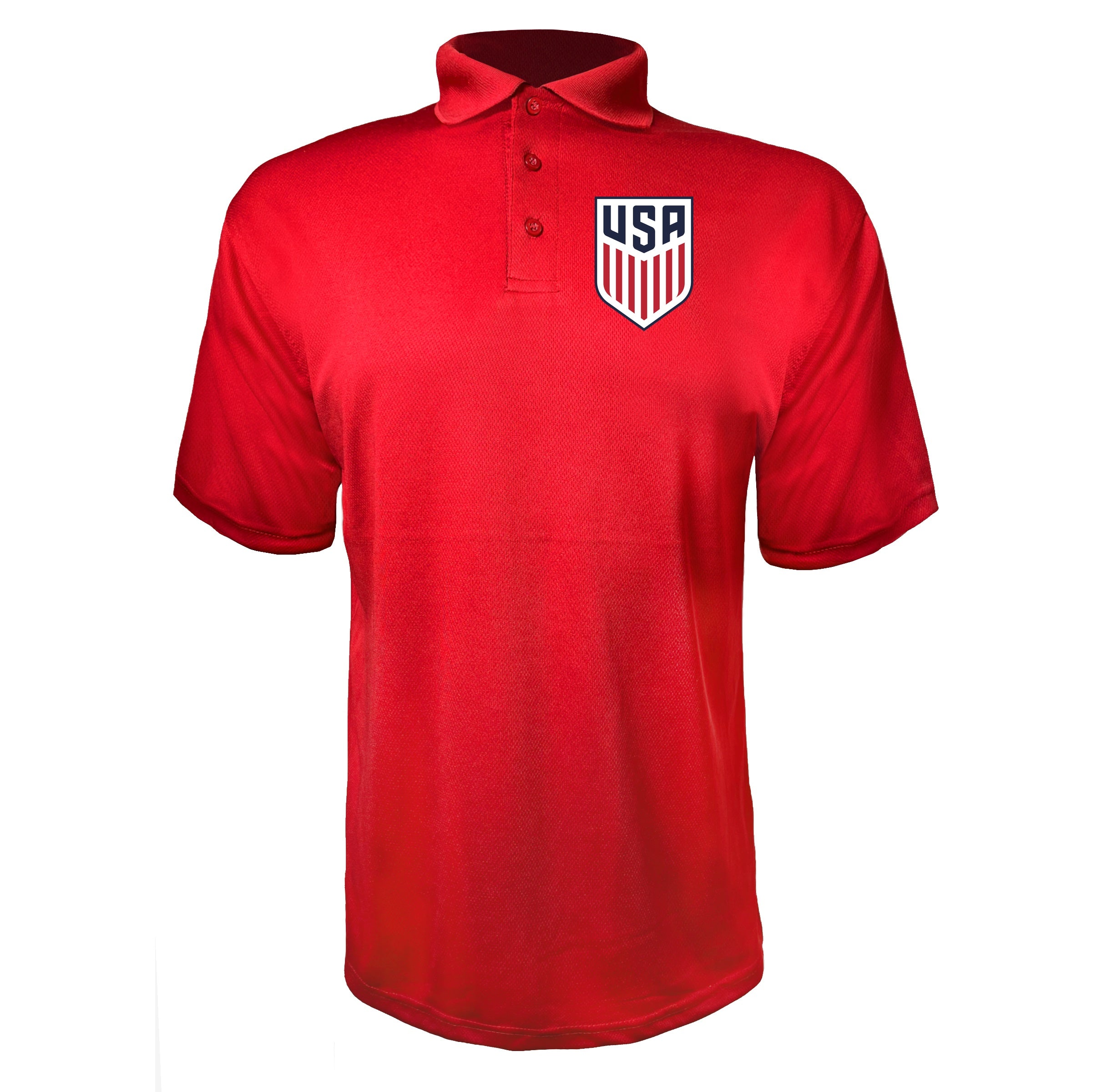 Men's Fifa USA Polyester Polos