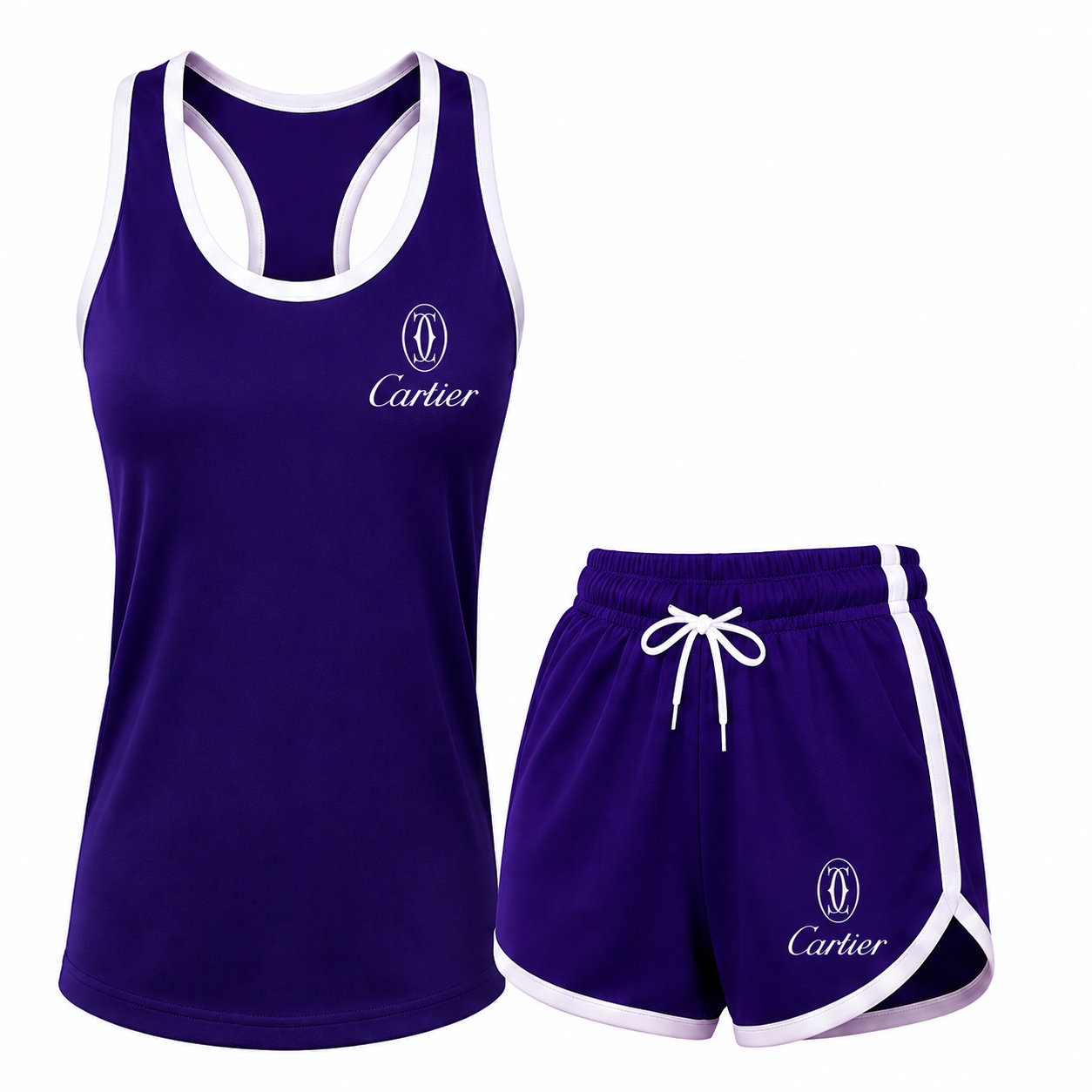 Women’s Cartier Tank top and Shorts Set