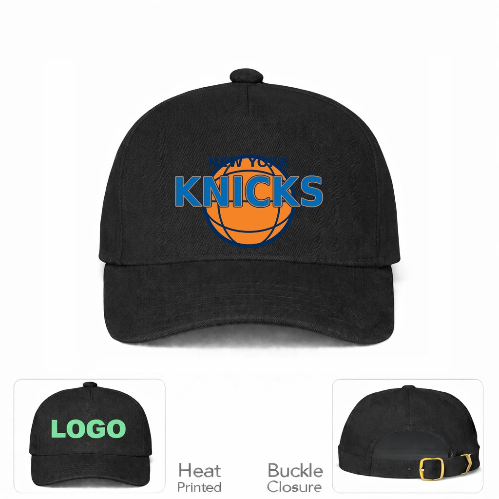 NBA New York Knicks Dad Baseball Cap Adjustable Buckle Hat