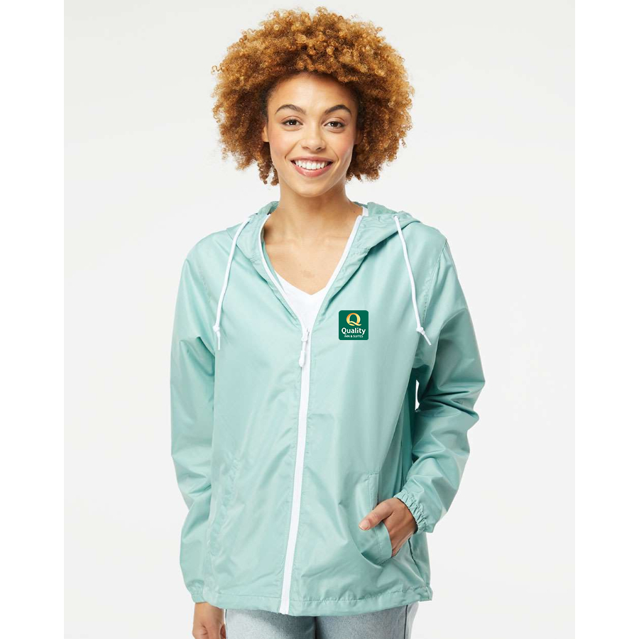 Men's Quality Inn & Suites Independent Trading Co Lightweight Windbreaker Full-Zip Jacket
