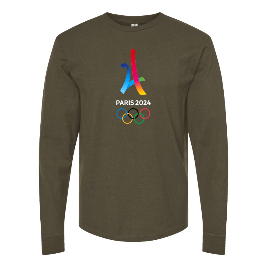 Men's Paris 2024 Olympics Long sleeves T-Shirt