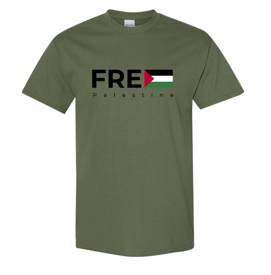 Men's Free Palestine Cotton T-Shirt