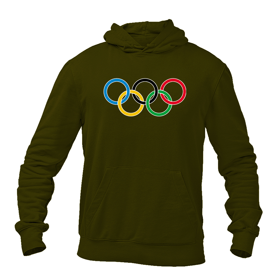 Men's Olympics Rings Pullover Hoodie