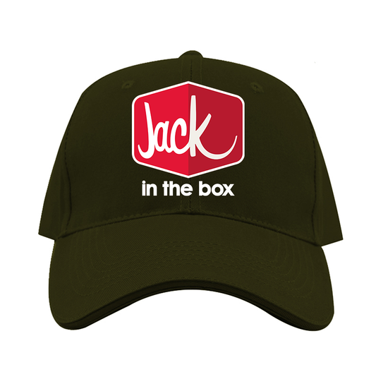 Jack In The Box Dad Baseball Cap Hat