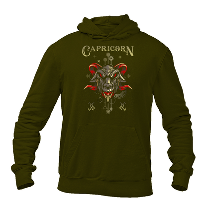 Men's Capricorn Zodiac Pullover Hoodie