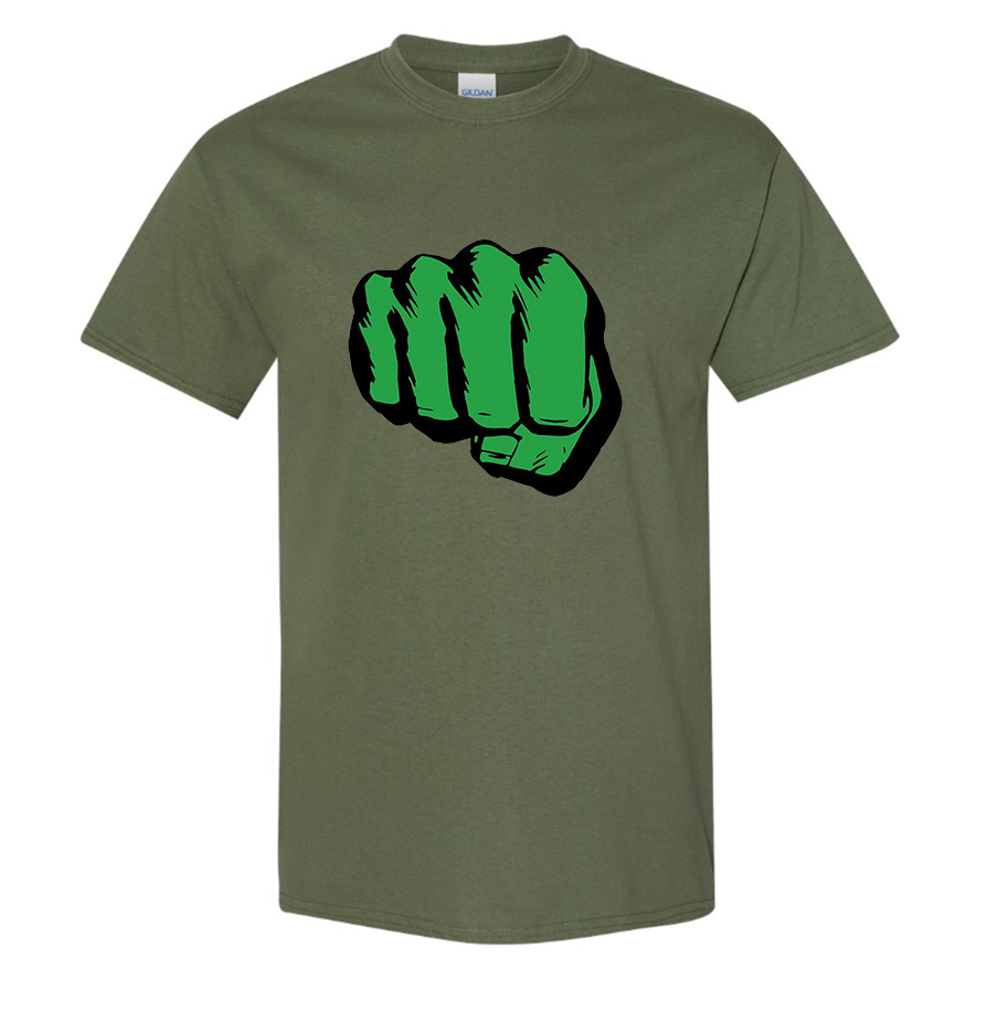 Men's Hulk Punch Cotton T-shirt