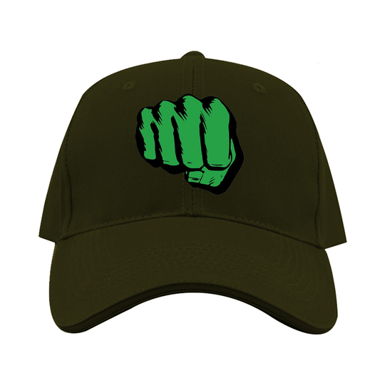 Hulk Punch Baseball Cap Hat