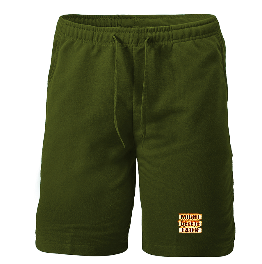 Men's Might Delete Later - J Cole Fleece Shorts