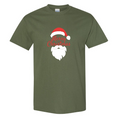 Men's Merry Christmas Santa Claus Cotton T-Shirt