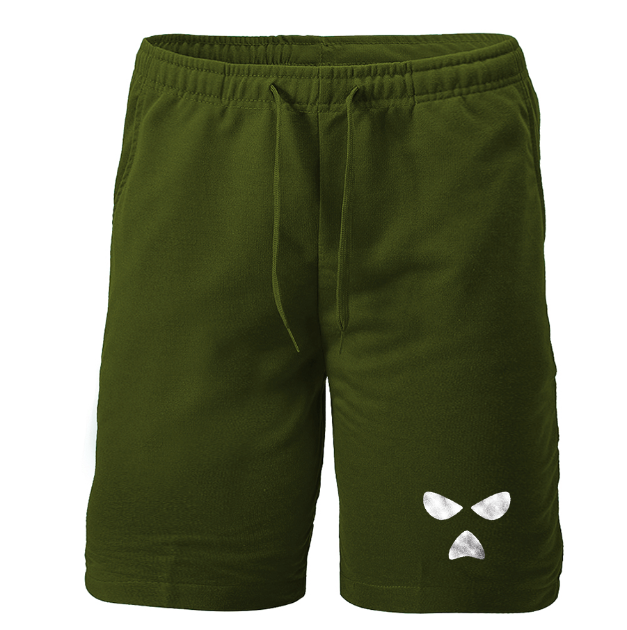 Men's Knee Cap Fine Art  Fleece Shorts