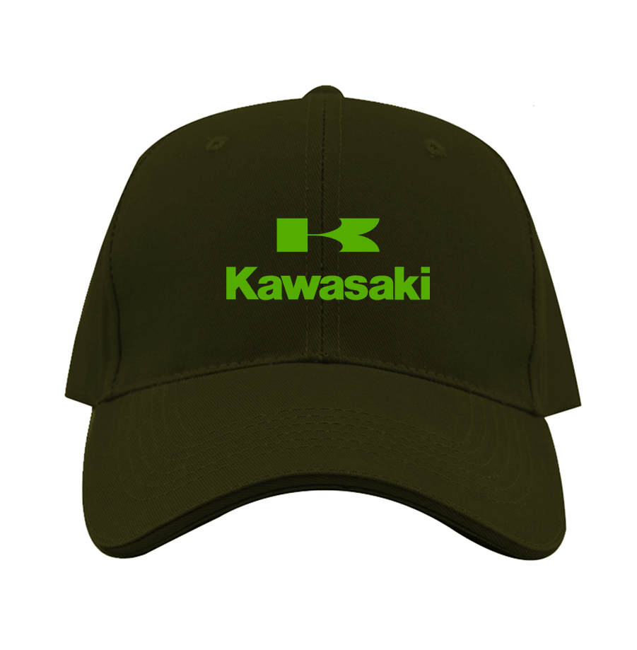 Kawasaki Bike Motorcycle Baseball Cap Hat