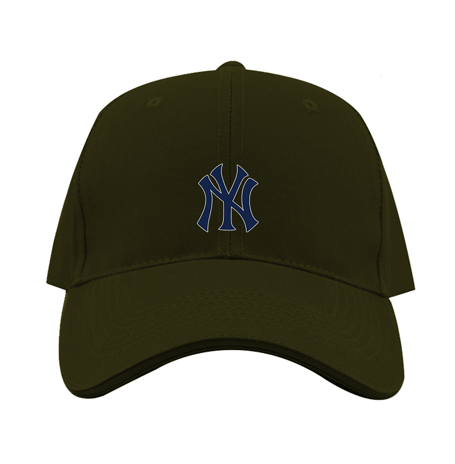 New York NY Yankees Baseball Dad Baseball Cap Hat