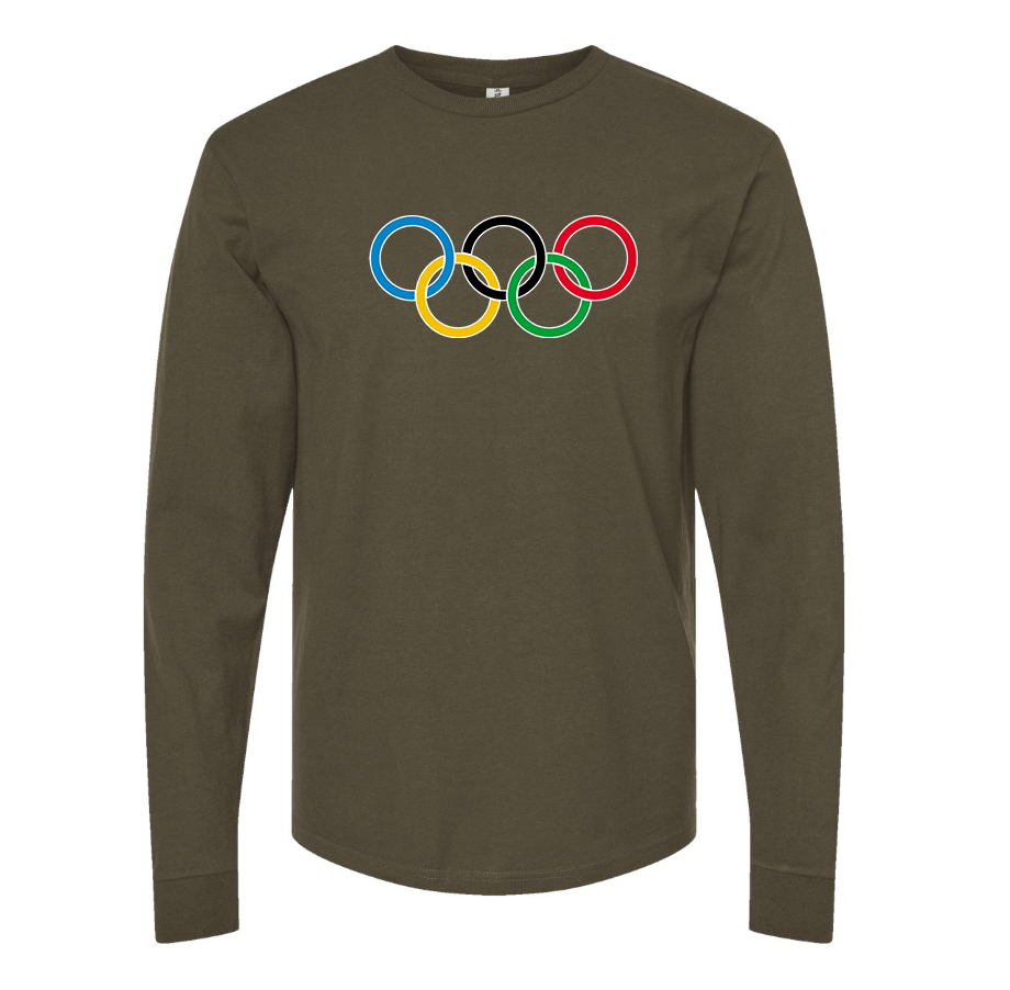 Men's Olympics Rings Long sleeves T-Shirt