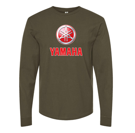 Men's Yamaha Bike Motorcycle Long sleeves T-Shirt