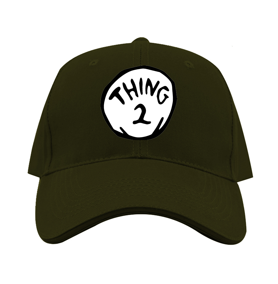 Dr. Suess Thing 2 Dad Baseball Cap Hat