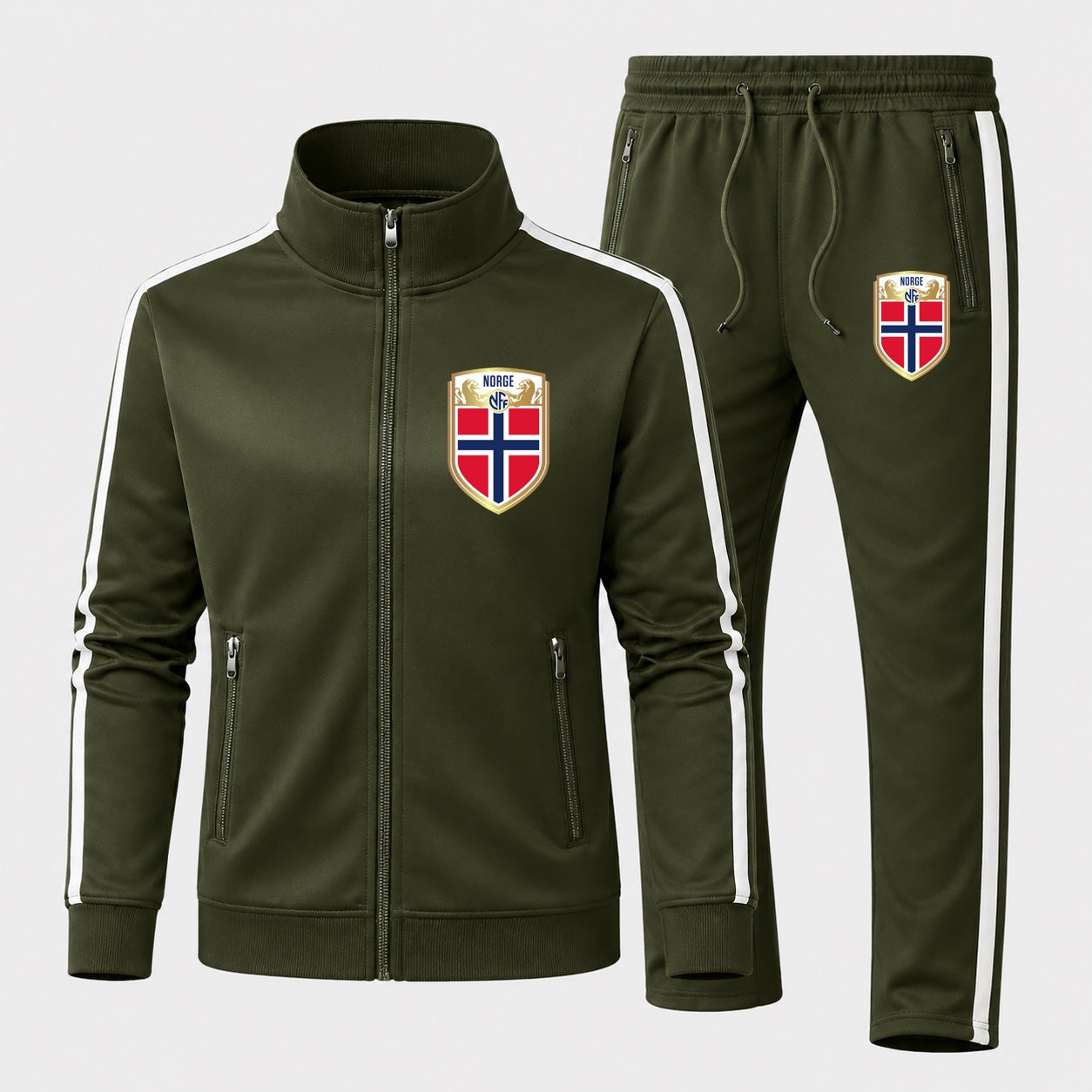 Norway Soccer Dri-Fit TrackSuit