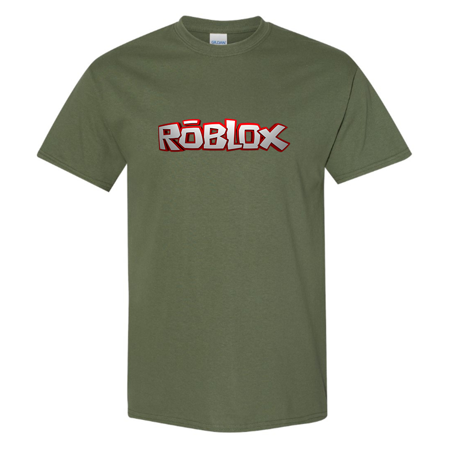 Men's Roblox Game Cotton T-Shirt