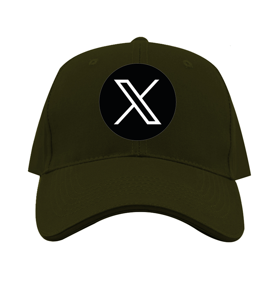 Twitter X Dad Baseball Cap Hat