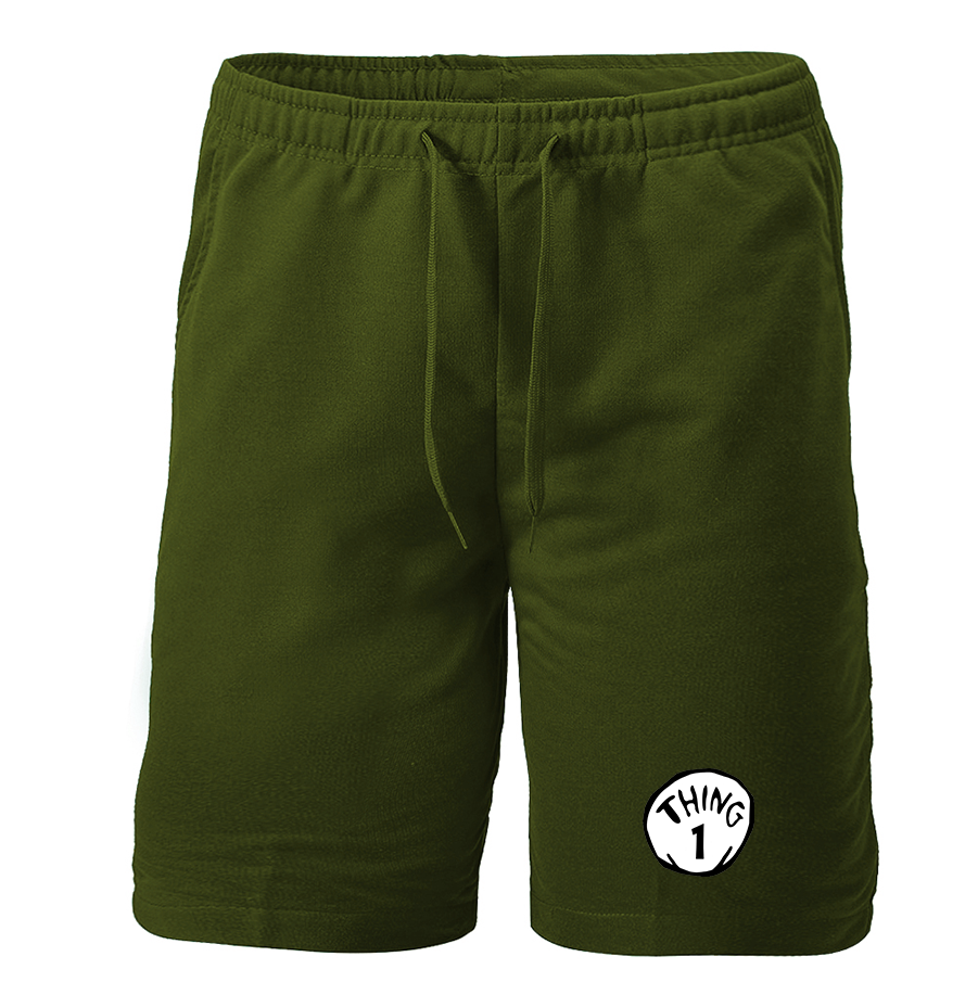 Men's Dr. Suess Thing 1 Athletic Fleece Shorts