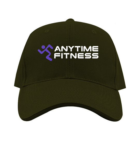 Anytime Fitness Gym  Dad Baseball Cap Hat