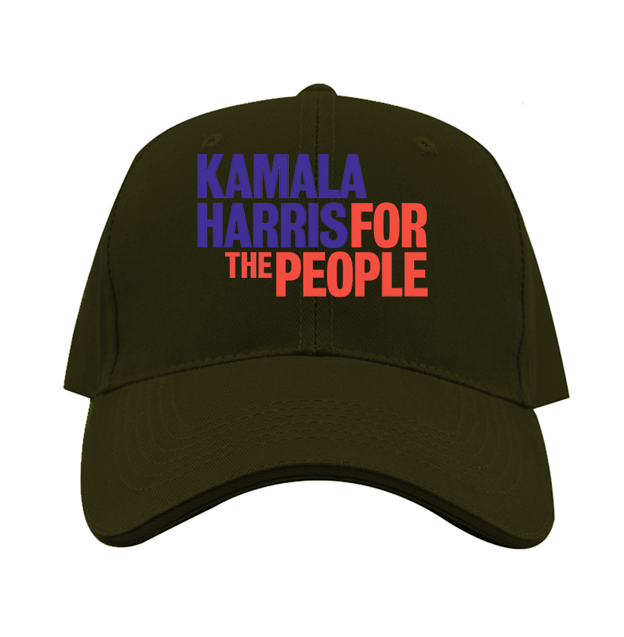 Kamal Harris For The People 2025 Dad Baseball Cap Hat